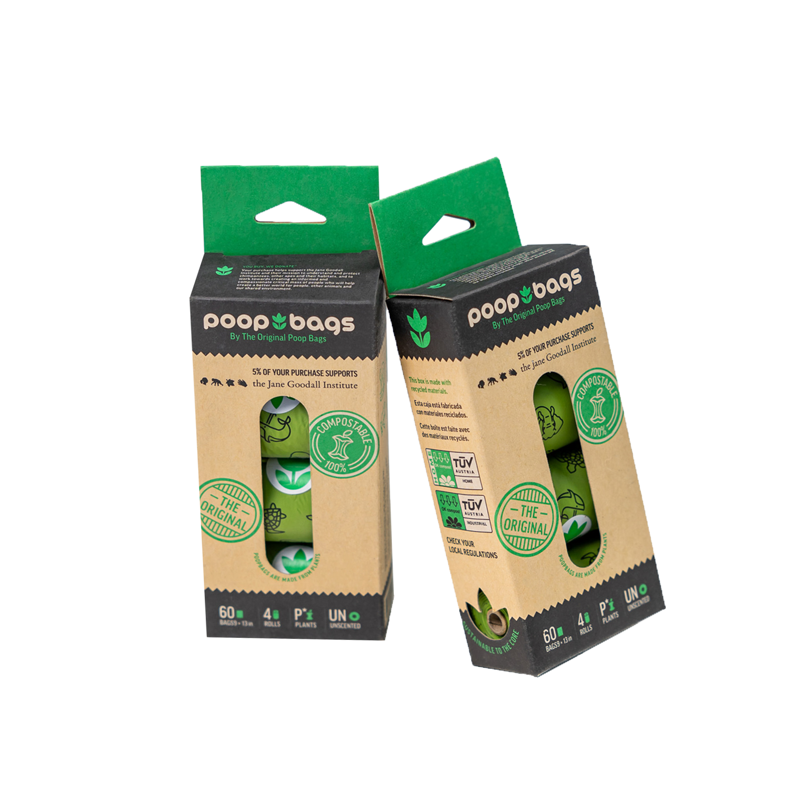 100% Biodegradable Pets Poop bags